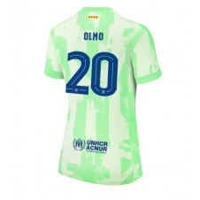 Barcelona Dani Olmo #20 Tredje Tröja Dam 2024-25 Korta ärmar